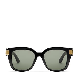 オーバルフレーム サングラス(アジアン フィット)