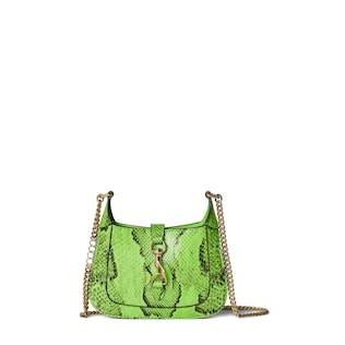 Minibolso Gucci Jackie Notte de pitón
