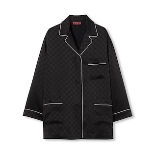 Viscose GG jacquard shirt