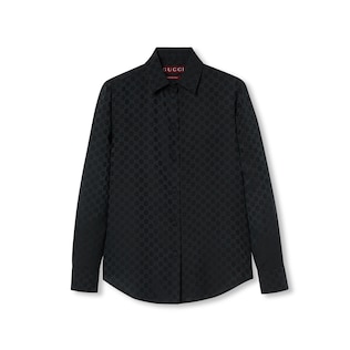 GG crêpe silk shirt