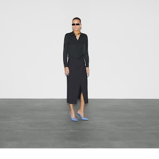 GG crêpe silk shirt