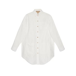 Chemise en popeline de coton