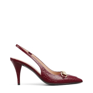 Décolleté slingback donna con Morsetto