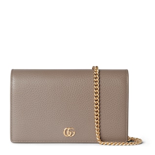 GG Marmont wallet on chain