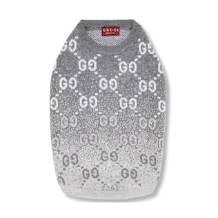 Wool jacquard pet sweater