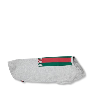 Printed cotton pet T-shirt