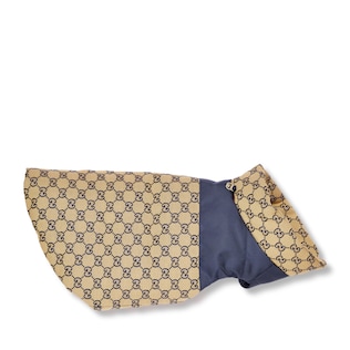 Reversible GG pet coat