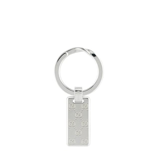 Gucci Signature系列GG刻花钥匙扣