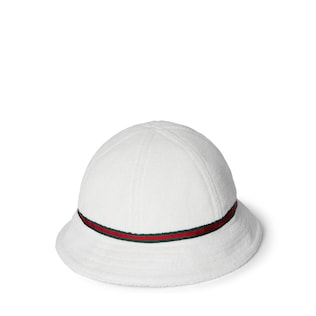 Baby terry cloth hat with Web