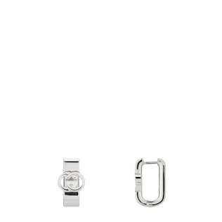 Gucci Interlocking huggie earrings
