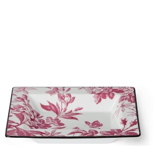 Herbarium print small trinket tray