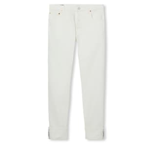 Tapered fit denim pants