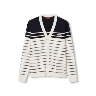 Cotton cardigan with embroidery