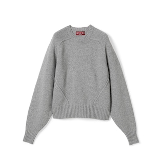 Wool and cashmere sweater