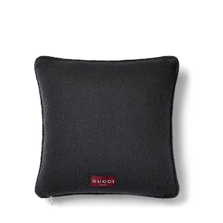 Gucci wool bouclé cushion