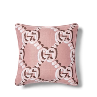Coussin en laine avec GG Shadow