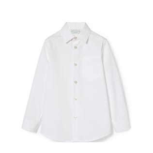 Children's embroidered cotton shirt