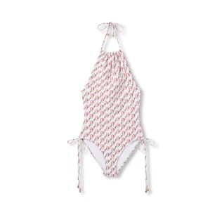 Badeanzug aus Stretch-Jersey mit Print