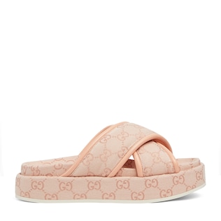 Women's GG platform sandal