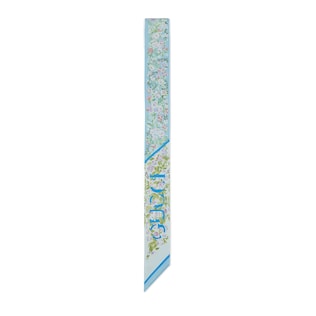 Printed silk ribbon