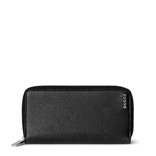 Brieftasche mit Gucci Schriftzug und Rundum-RV