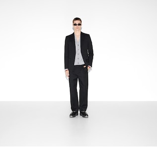 GG cotton blend canvas jacket