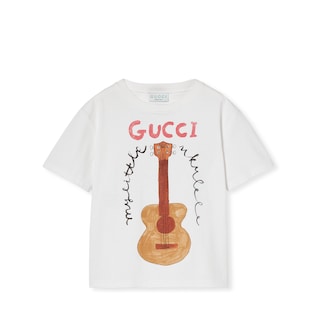 T-shirt pour enfant en coton imprimé