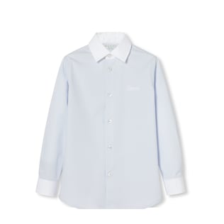 Children's embroidered cotton shirt