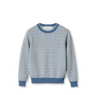 Children's GG cotton jumper