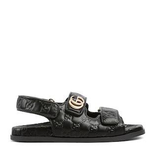 Women's sandal with Double G