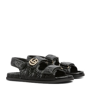 Women's sandal with Double G