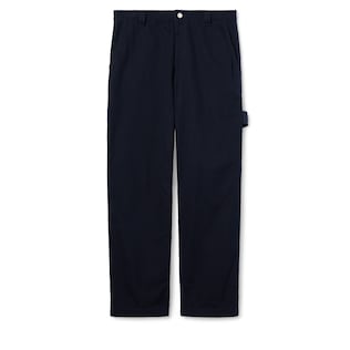 Hose aus schwerem Baumwollcanvas mit Etikett