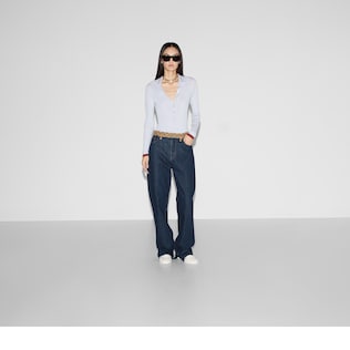 Boyfriend fit denim pant