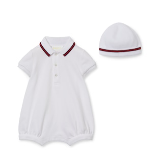 Baby two-piece cotton gift set with Web