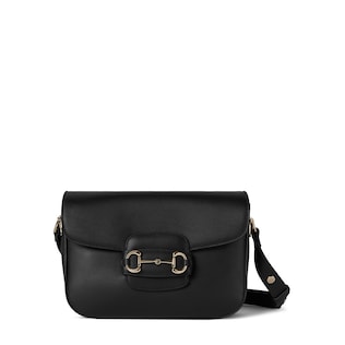 Gucci Horsebit 1955系列柔软中号肩背包