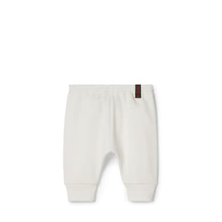 Pantalón de algodón con tribanda para bebé