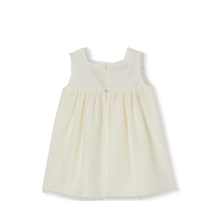 Baby GG cotton dress with Web