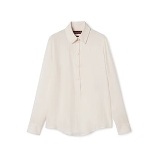 Silk jacquard shirt