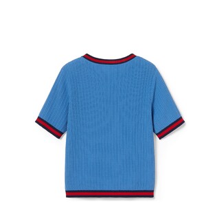 Children's cotton sweater with Web