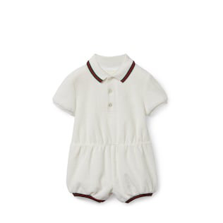 Baby cotton one-piece with Web