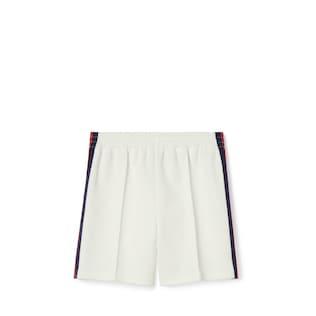 Kindershorts aus Jersey mit Web