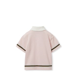 Baby embroidered cotton polo