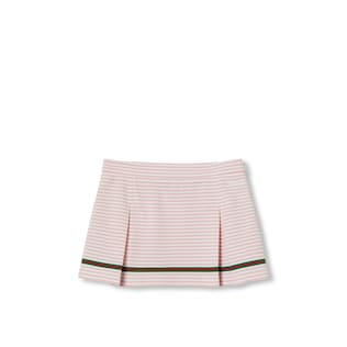 Children's embroidered cotton skirt