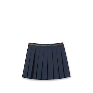 Children's embroidered cotton skirt