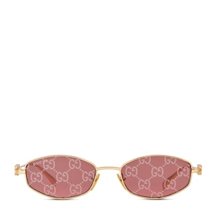 Oval frame sunglasses