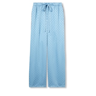 GG satin pants
