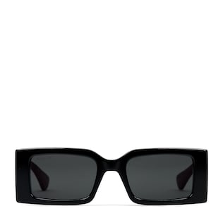 Rectangular frame sunglasses