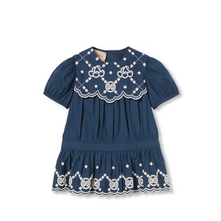 Baby embroidered cotton dress