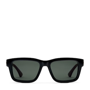 Rectangular frame sunglasses