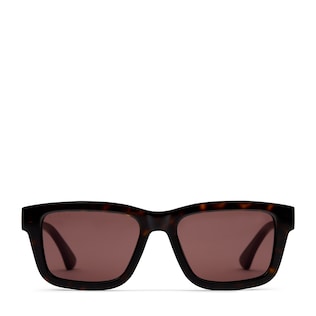Rectangular frame sunglasses